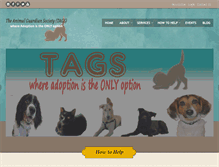 Tablet Screenshot of animalguardian.org
